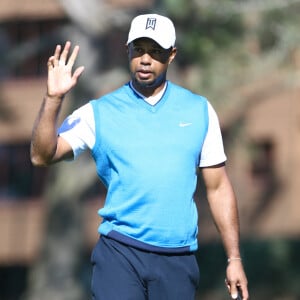Tiger Woods lors du Golf Farmers Insurance Open à San Diego, Californie, Etats-Unis.