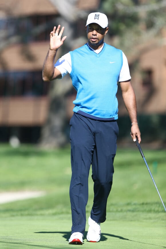 Tiger Woods lors du Golf Farmers Insurance Open à San Diego, Californie, Etats-Unis.