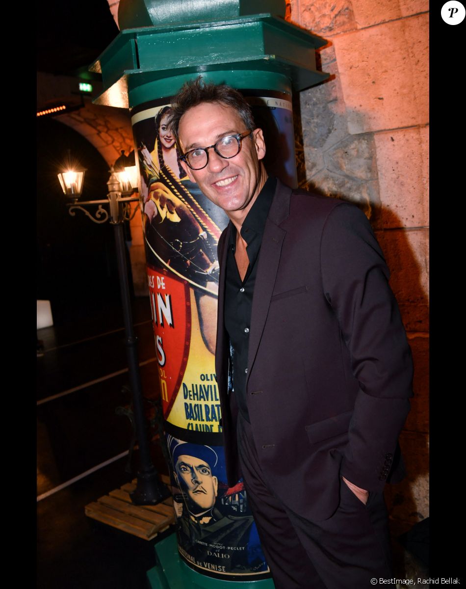 Exclusif - Julien Courbet - Soirée de lancement du vélo électrique "Angell" par M. Simoncini au Bridge sous le pont Alexandre III à Paris le 19 novembre 2019. © Rachid Bellak/Bestimage