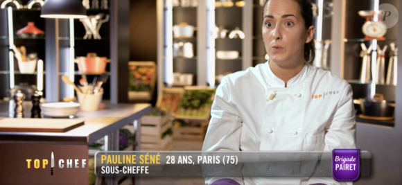 Pauline dans le quatrième épisode de "Top Chef 2021" sur M6.