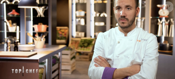 Baptiste dans le quatrième épisode de "Top Chef 2021" sur M6.