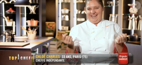 Chloé dans le quatrième épisode de "Top Chef 2021" sur M6.