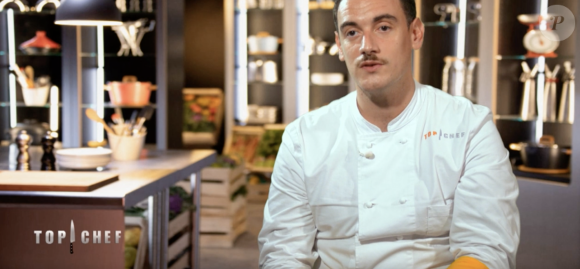 Arnaud dans le quatrième épisode de "Top Chef 2021" sur M6.