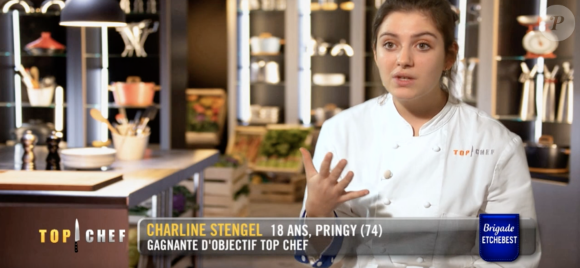 Charline dans le quatrième épisode de "Top Chef 2021" sur M6.