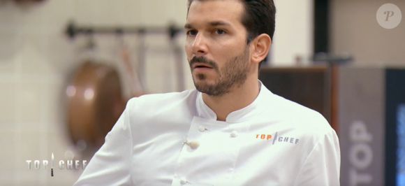 Pierre dans le quatrième épisode de "Top Chef 2021" sur M6.