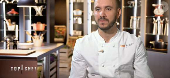 Baptiste dans le quatrième épisode de "Top Chef 2021" sur M6.