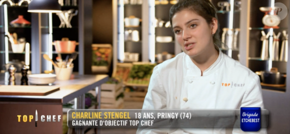 Charline dans le quatrième épisode de "Top Chef 2021" sur M6.