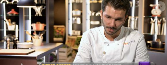 Pierre en larmes dans le quatrième épisode de "Top Chef 2021" sur M6.