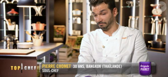 Pierre dans le quatrième épisode de "Top Chef 2021" sur M6.