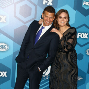 David Boreanaz et Emily Deschanel à la soirée Fox Upfront 2016 à Central Park à New York le 16 mai 2016. © Nancy Kaszerman via ZUMA Wire / Bestimage