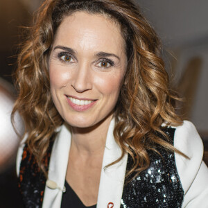 Exclusif - Marie-Sophie Lacarrau - Backstage de l'enregistrement de l'émission "100 ans de comédies musicales pour le Sidaction © Moreau-Perusseau / Bestimage