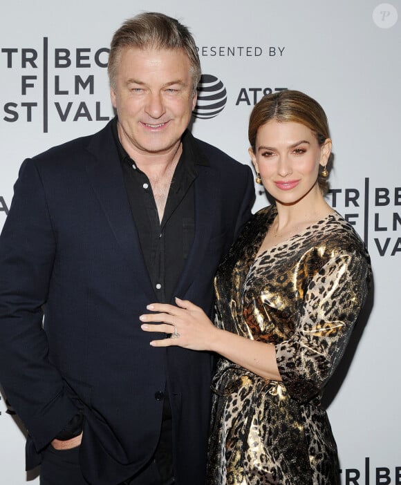 Info - Alec Baldwin est papa pour la 7e fois - Alec Baldwin et sa femme Hilaria à la première de "Framing John DeLorean" lors du Festival du Film de Tribeca 2019 à New York, le 30 avril 2019.