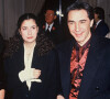 Richard Berry, sa fille Coline, sa femme Jessica Ford lors de la soirée des César.