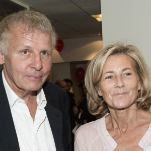 Patrick Poivre d'Arvor et Claire Chazal - 11e édition du "BGC Charity Day" à Paris.