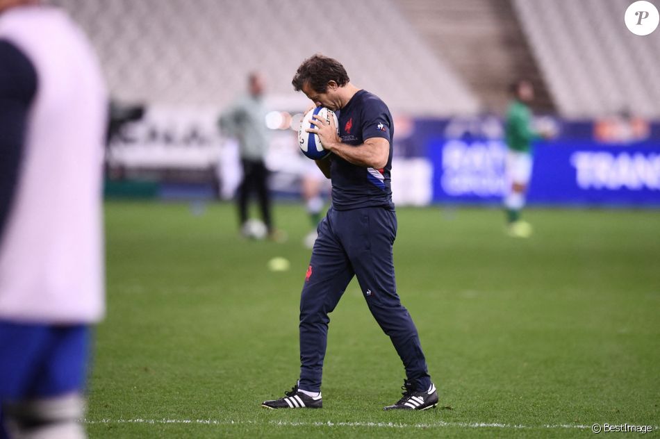 Fabien Galthié lors du match de rugby France - Irlande (35-27) au Stade de France à Saint-Denis (Paris) le 31 octobre 2020. © Federico Pestellini / Panoramic / Bestimage