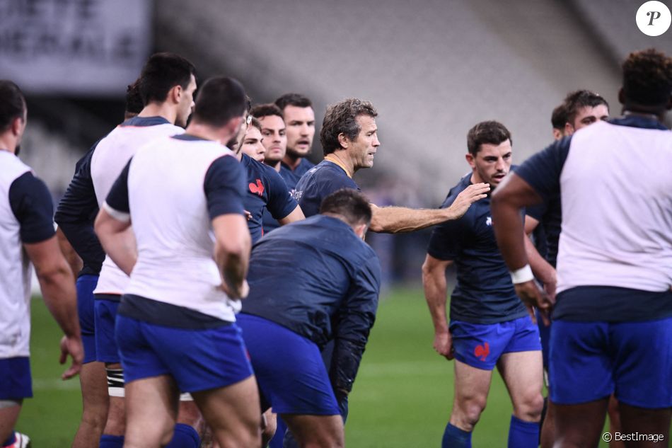 Fabien Galthié lors du match de rugby France - Irlande (35-27) au Stade de France à Saint-Denis (Paris) le 31 octobre 2020. © Federico Pestellini / Panoramic / Bestimage