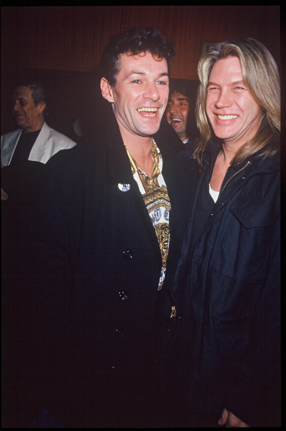 Patrick Dupond et Patrick Juvet en 1992.