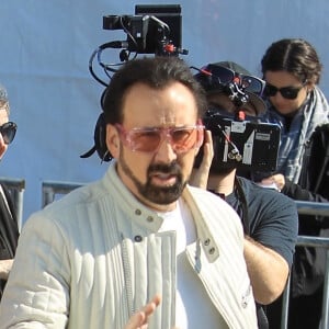 Nicolas Cage - Les célébrités arrivent à la soirée des Film Independent Spirit Awards au Santa Monica Pier dans le quartier de Santa Monica à Los Angeles, le 8 février 2020 