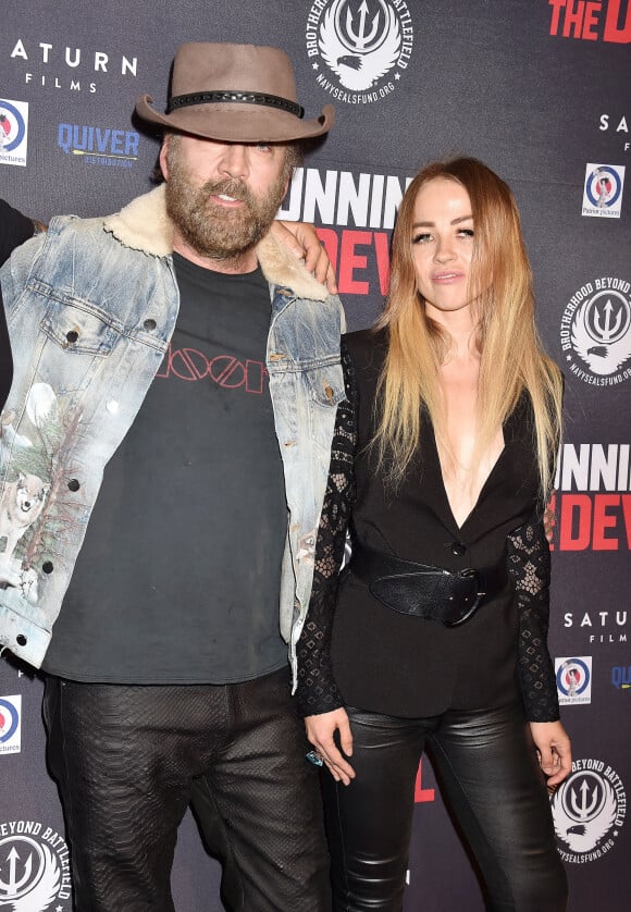 Nicolas Cage - Avant-première du film "Running with the Devil" à Beverly Hills, Los Angeles, le 16 septembre 2019.