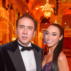 Nicolas Cage et son ex-compagne Erika Koike au ball des juristes au palais Hofburg à Vienne, Autriche, le 7 mars 2019.