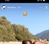 Aya Nakamura en vacances avec Vladimir Boudnikoff. Instagram