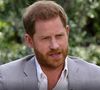 Le prince Harry en interview avec Ophra Winfrey © Capture TV CBS via Bestimage 