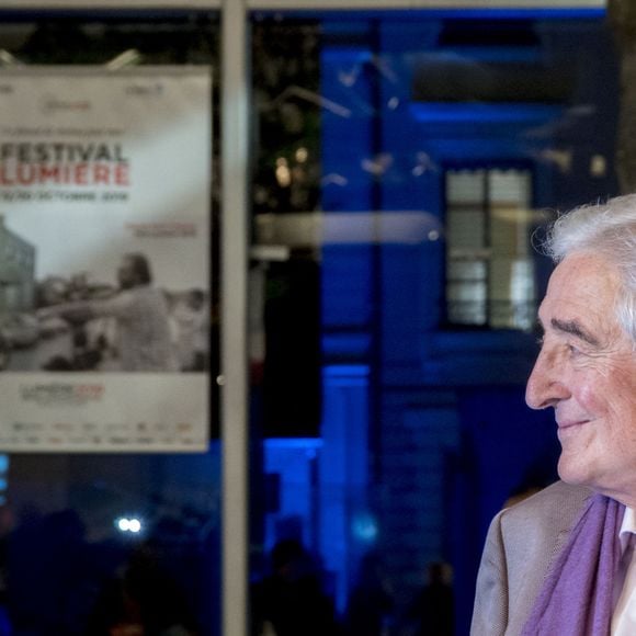 Le scénariste Jean-Loup Dabadie, invité de "Radio Lumière" dans le cadre du Festival Lumière à Lyon. Le 17 octobre 2019.
