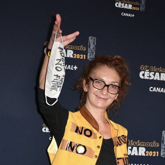 Corinne Masiero lors de la 46ème cérémonie des César à l'Olympia à Paris le 12 mars 2021 © David Niviere / Pool / Bestimage