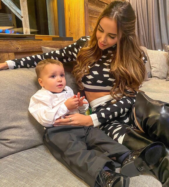 Nabilla Benattia et son fils Milann sur Instagram, mars 2021