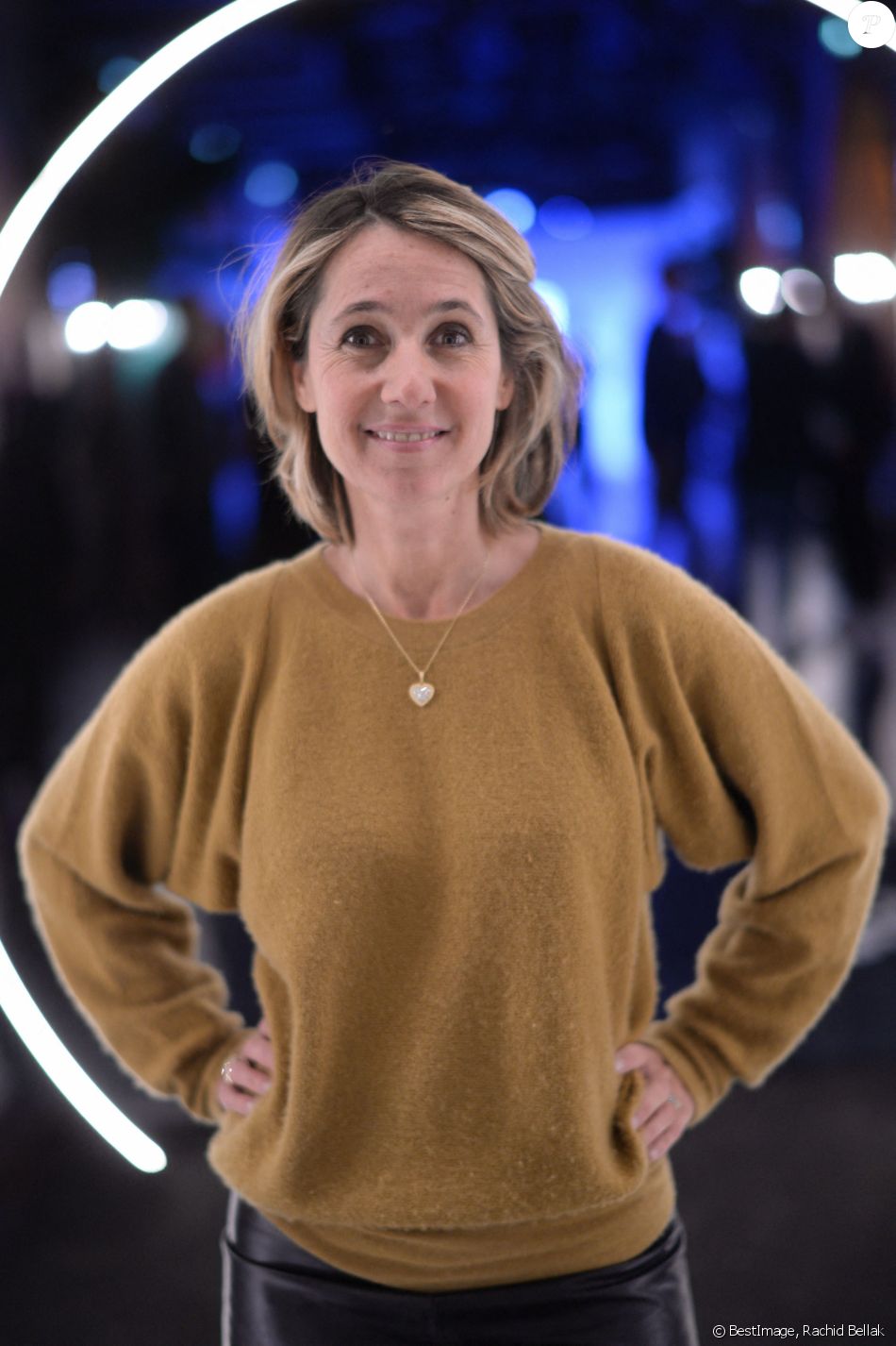 Exclusif - Alexia Laroche-Joubert - Soirée de lancement du vélo électrique "Angell" par M. Simoncini au Bridge sous le pont Alexandre III à Paris le 19 novembre 2019. © Rachid Bellak/Bestimage