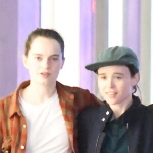 Elliot Page et Emma Portner sont allés au Bottega Veneta à Beverly Hills, le 28 novembre 2018
