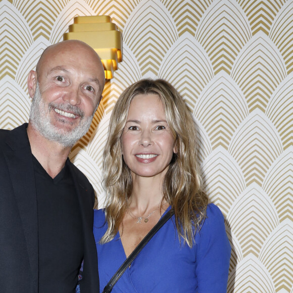 Exclusif - Frank Leboeuf, Romane Serda - Générale de la pièce "La voix des Sans Voix" au théâtre Grévin à Paris le 16 septembre 2019. Spectacle produit par F. Leboeuf et interprété par N. Vitiello. © Marc Ausset-Lacroix/Bestimage