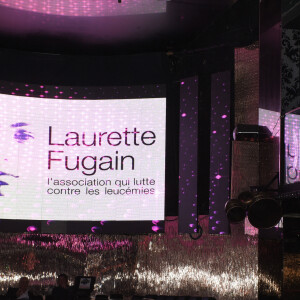 Exclusif - Illustration lors de la présentation en avant-première du nouveau film pour l'association Laurette Fugain au VIP Room. C'est devant un parterre de professeurs et spécialistes de la recherche sur la leucémie, de partenaires économiques, de politiques, de personnalités et de bénévoles que Stéphanie Fugain a fait découvrir le nouveau film de l'association pour sensibiliser aux dons de vie. Un magnifique film salué par tous qui sera diffusé et promu dans les prochaines semaines. L'association aide à la recherche médicale ainsi qu'aux actions de réconfort destinées aux malades et à leurs proches, afin d'avoir une action globale sur le thème de la leucémie et des maladies hématologiques. Les actions menées par Laurette Fugain ont permis l'obtention du label Grande Cause Nationale en 2009 pour les Dons de Vie, et ont généré une nette augmentation des dons de sang, plaquettes et des inscriptions sur le registre des donneurs de moelle osseuse. Paris, le 15 mai 2018. © Guirec Coadic/Bestimage