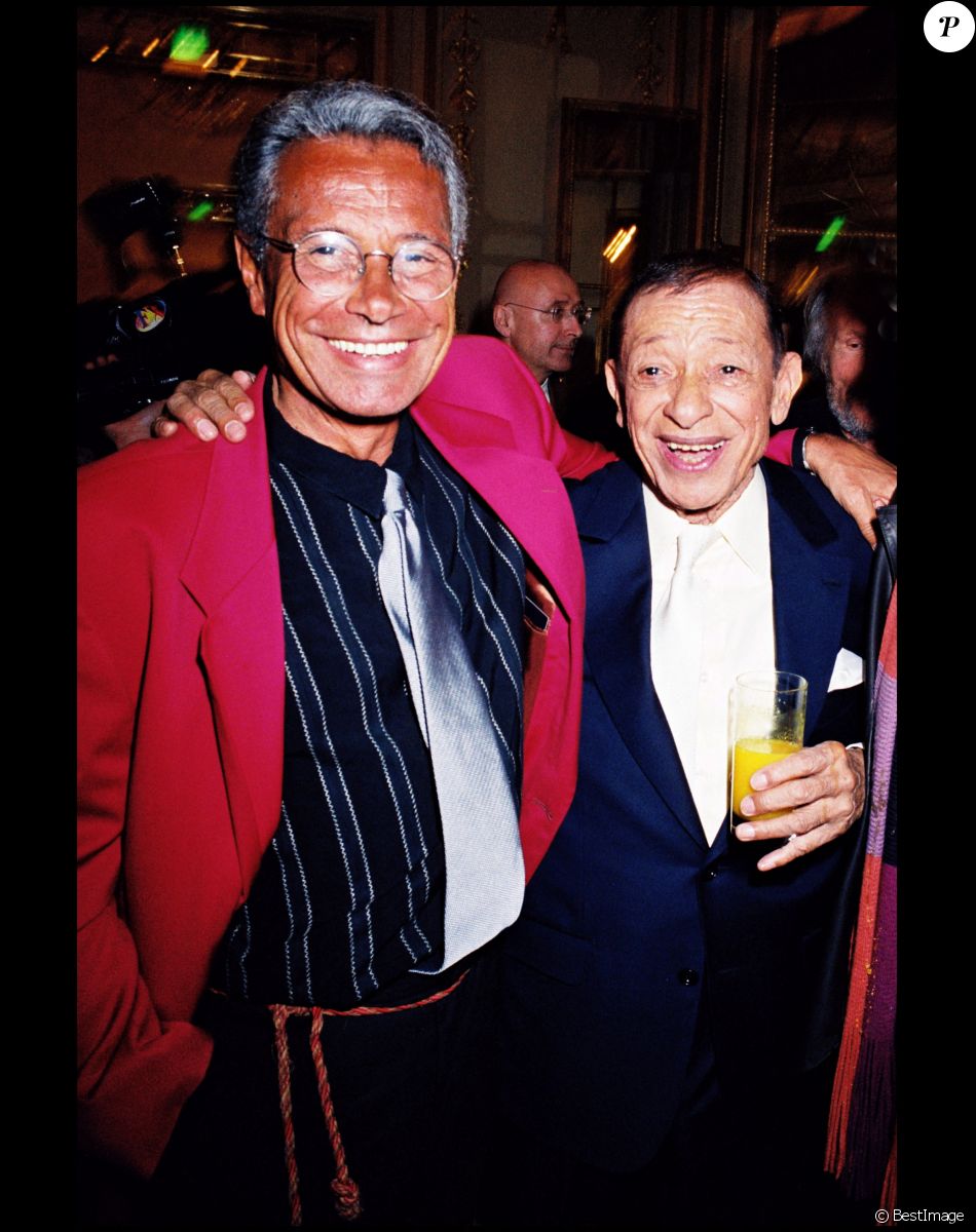 Archives - Jean-Marie Périer et Henri Salvador dans les loges de l'Olympia