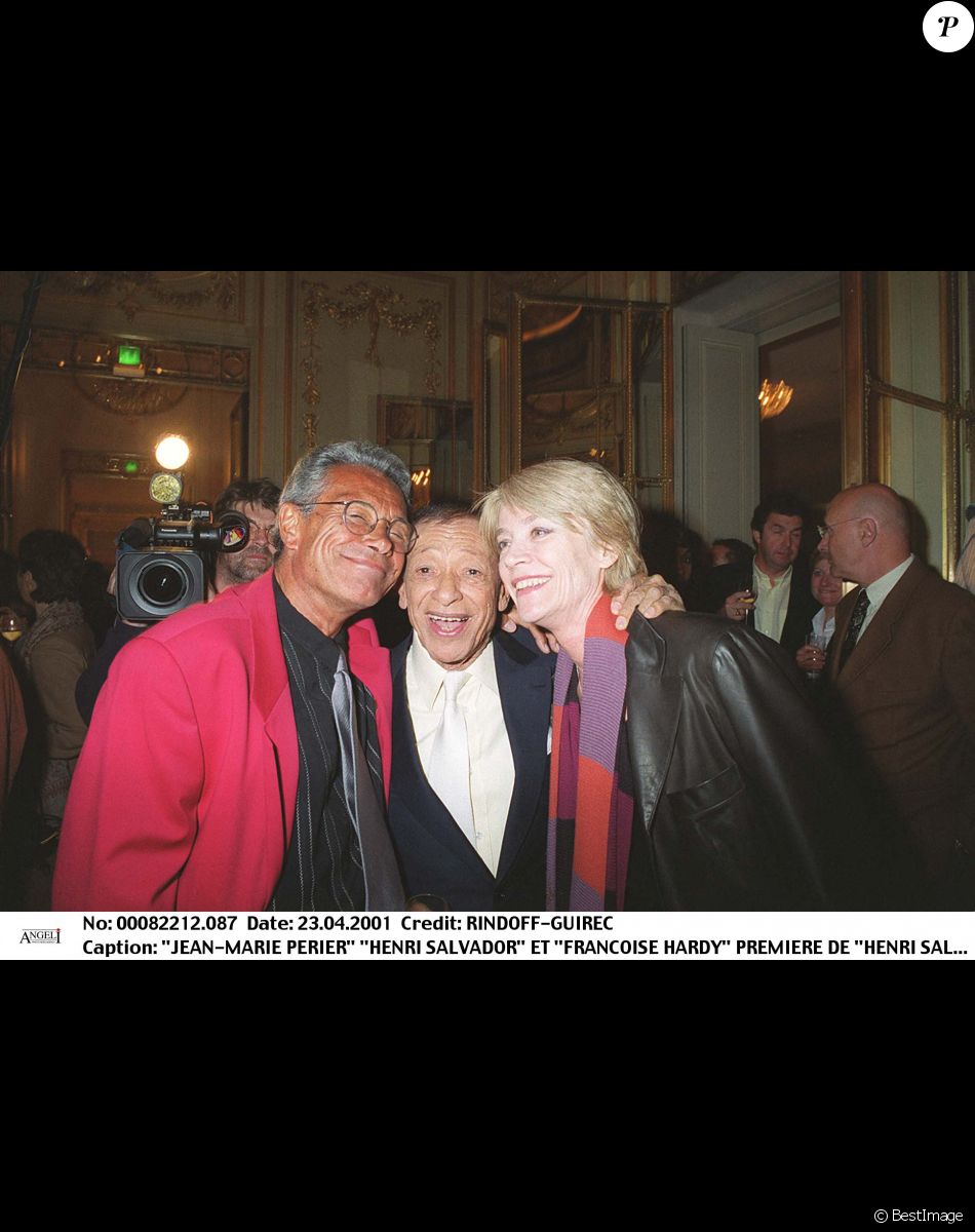 Archives - Jean-Marie Périer, Françoise Hardy et Henri Salvador dans les loges de l'Olympia