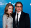 Brad Pitt et Angelina Jolie à la soirée "Gala : Cinema for Peace", à Berlin.