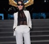 Monica Bellucci assiste au défilé Dolce & Gabbana, collection printemps-été 2020, à la Fashion Week de Milan. Le 22 septembre 2019.