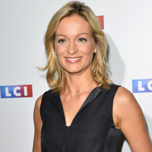 Audrey Crespo-Mara lors du photocall de la conférence de rentrée de la chaine LCI à Boulogne Billancourt le 30 août 2017. © Coadic Guirec / Bestimage