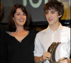 Zabou Breitman et son fils Antonin Chalon - 16ème cérémonie du prix 'Les Lumières', 2011 à Paris