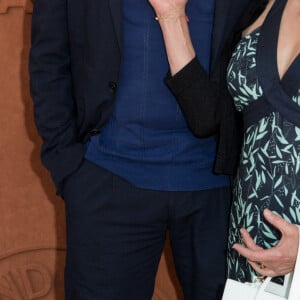 Valérie Karsenti et son compagnon François Feroleto - Internationaux de tennis de Roland Garros à Paris. Le 1 juin 2019. © Jacovides-Moreau/Bestimage