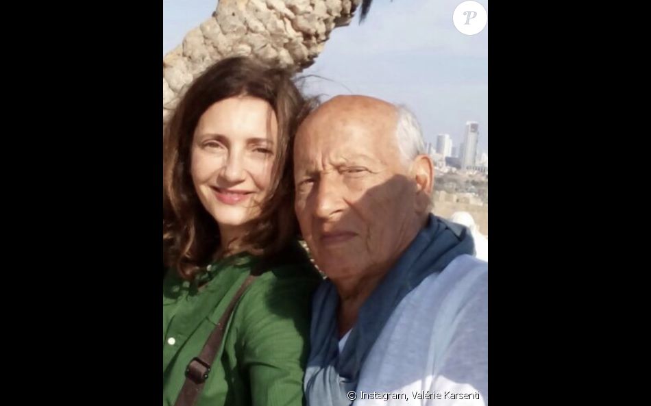 Valérie Karsenti et son père sur Instagram. Le 21 juin 2020.