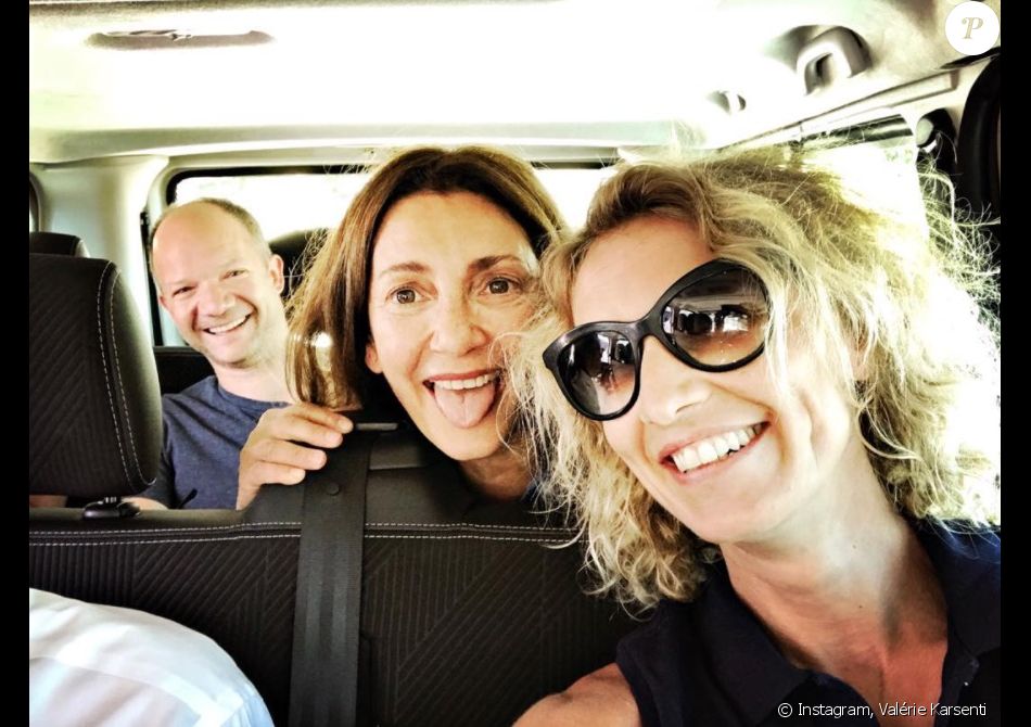 Valérie Karsenti et Alexandra Lamy sur Instagram. Le 22 août 2018.