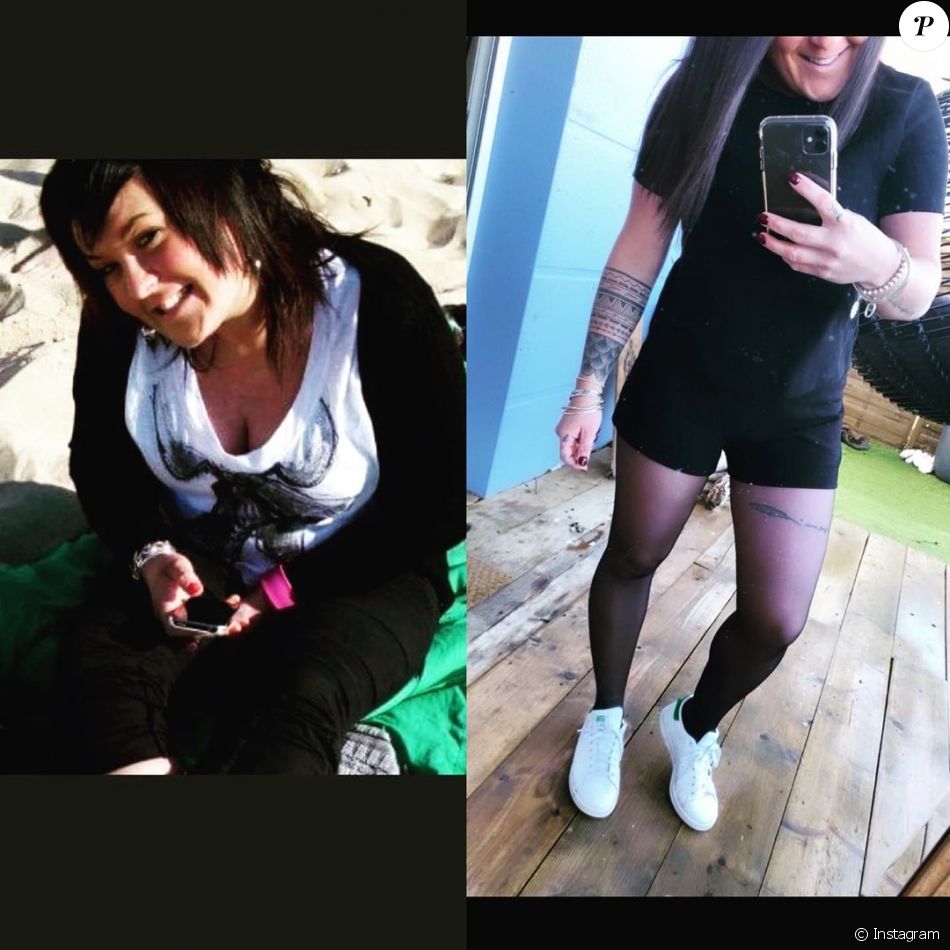 Sonia de "Mariés au premier regard" avec 17 kilos en plus et en moins, photo postée sur Instagram le 25 mars 2021