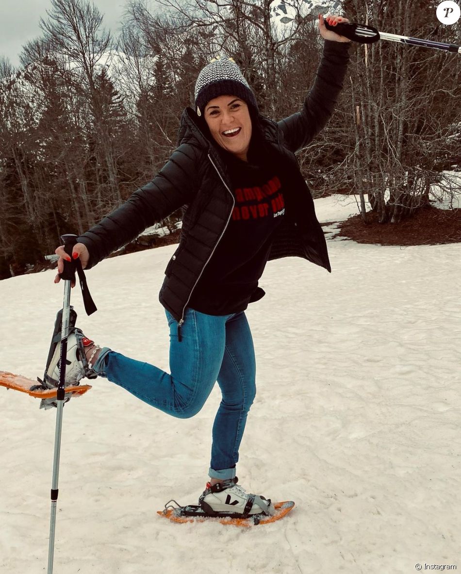 Sonia de "Mariés au premier regard" au ski, février 2021