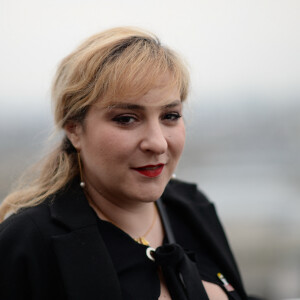 Exclusif - Marilou Berry - Soirée de lancement des cosmétiques Eymard Gabrielle à l'hôtel Shangri-La à Paris, France, le 12 avril 2018. © Rachid Bellak/Bestimage