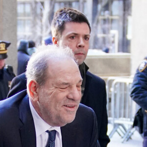 Harvey Weinstein à la sortie du tribunal de New York le 21 février 2020.