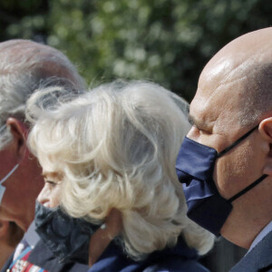Le prince Charles, Camilla Parker Bowles et le Premier ministre russe Mikhail Mishustin - 200 ans de l'indépendance de la Grèce à Athènes, Grèce. Le 25 mars 2021.