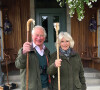 Le prince Charles et Camilla Parker Bowles à Birkhall, en Écosse. @ Clarence House