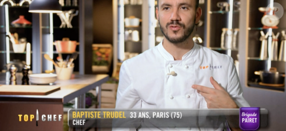 Baptiste dans "Top Chef 2021", sur M6.
