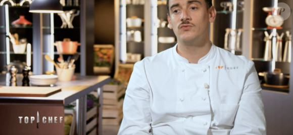 Arnaud dans "Top Chef 2021", sur M6.